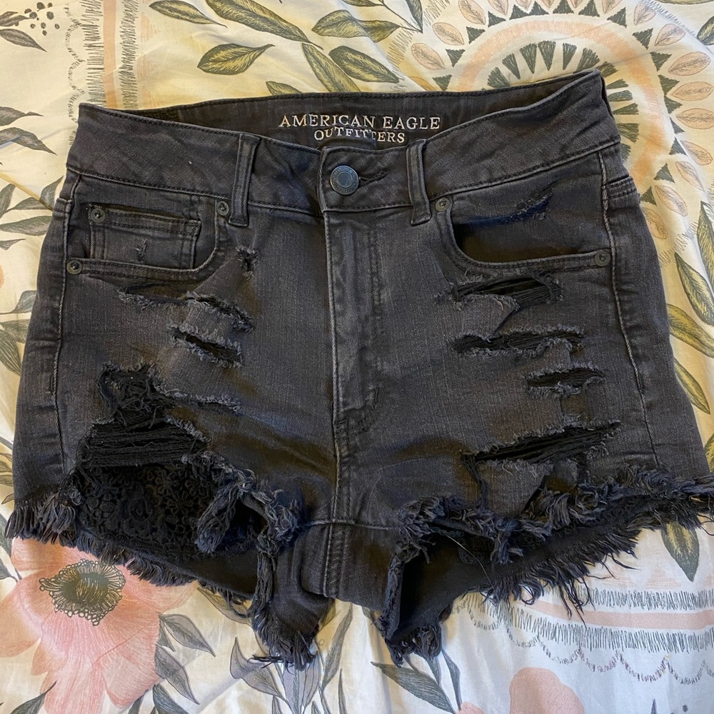 American eagle high waisted shorts